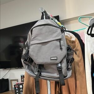 Nice spacious Gray Backpack